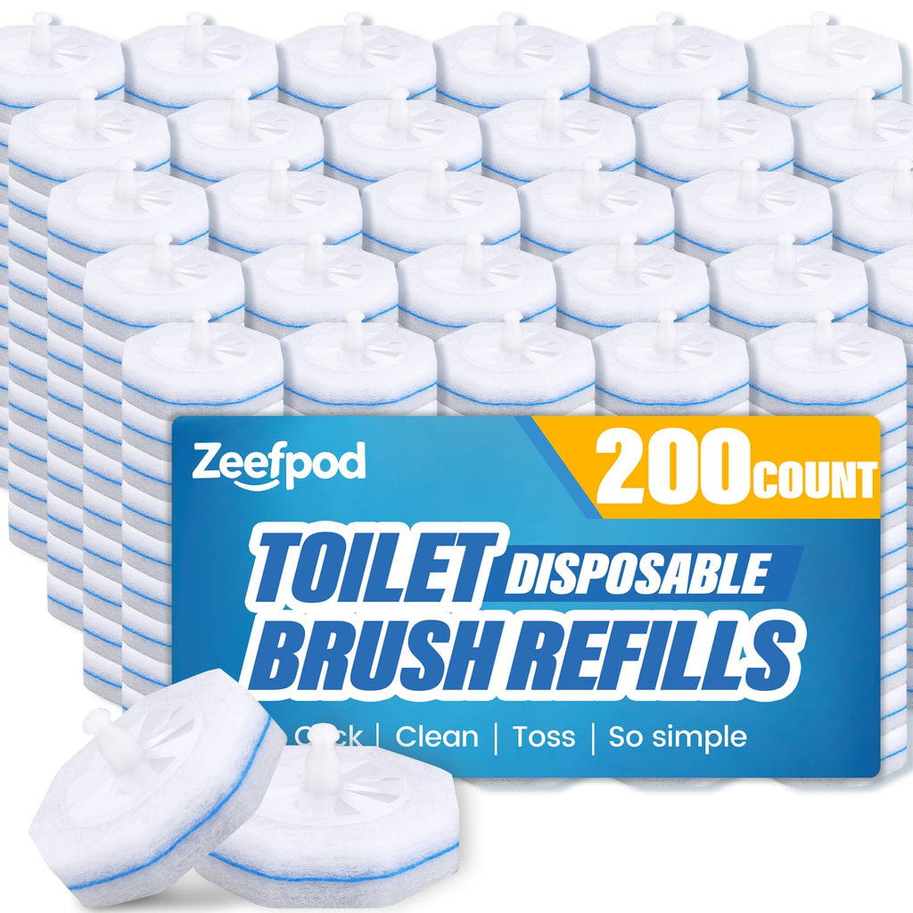 Zeefpod Toilet Wand Refills - 4X Cleaning Power, Fresh Scent