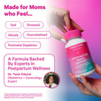 Pink Stork Postpartum Mood Support – Postnatal Supplement

