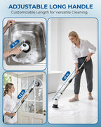 Electric Spin Scrubber with Rechargeable Battery

