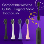 BURST Replacement Heads for Original Sonic Toothbrush

