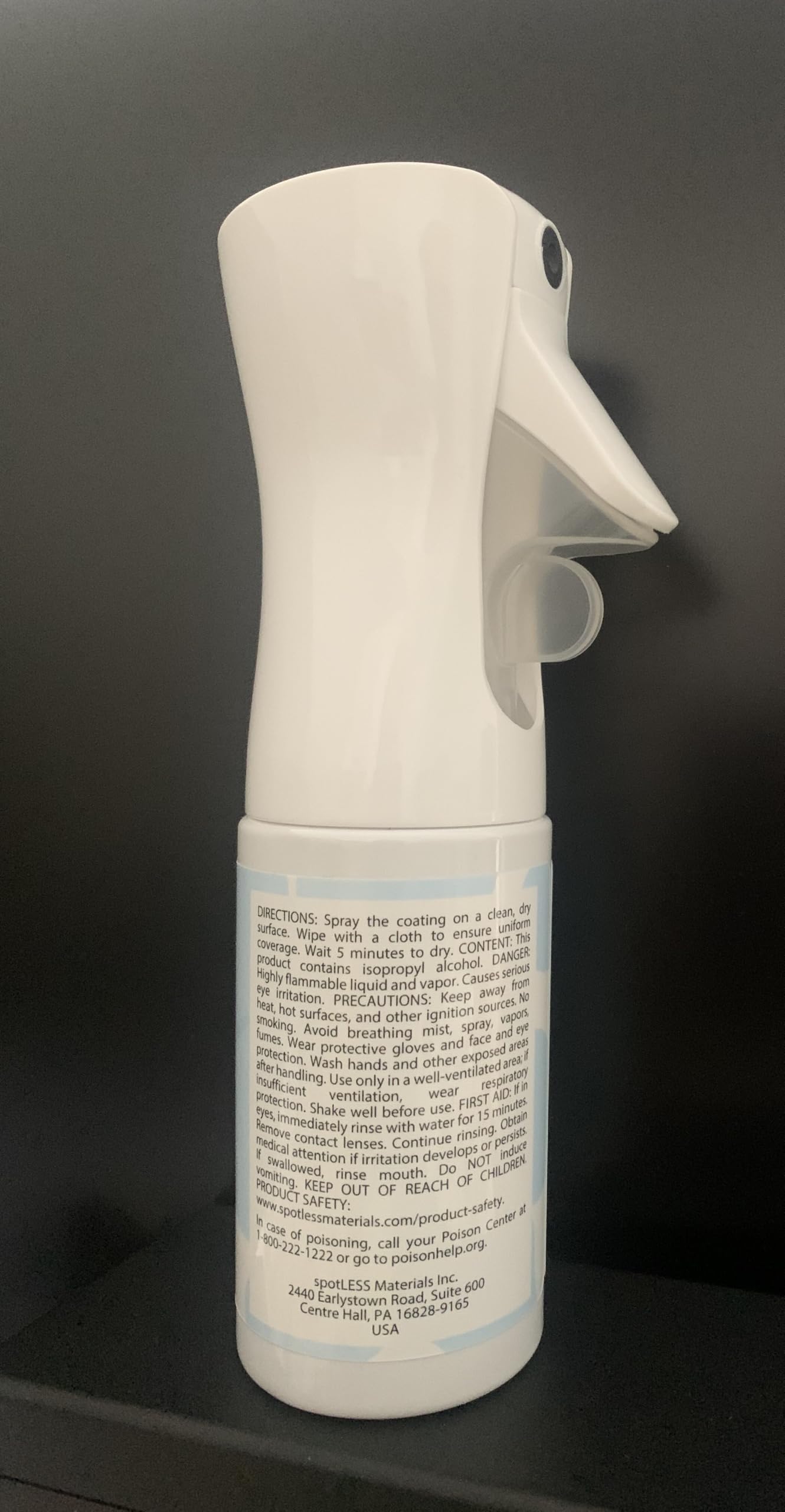 spotLESS MATERIALS Toilet Coating Spray

