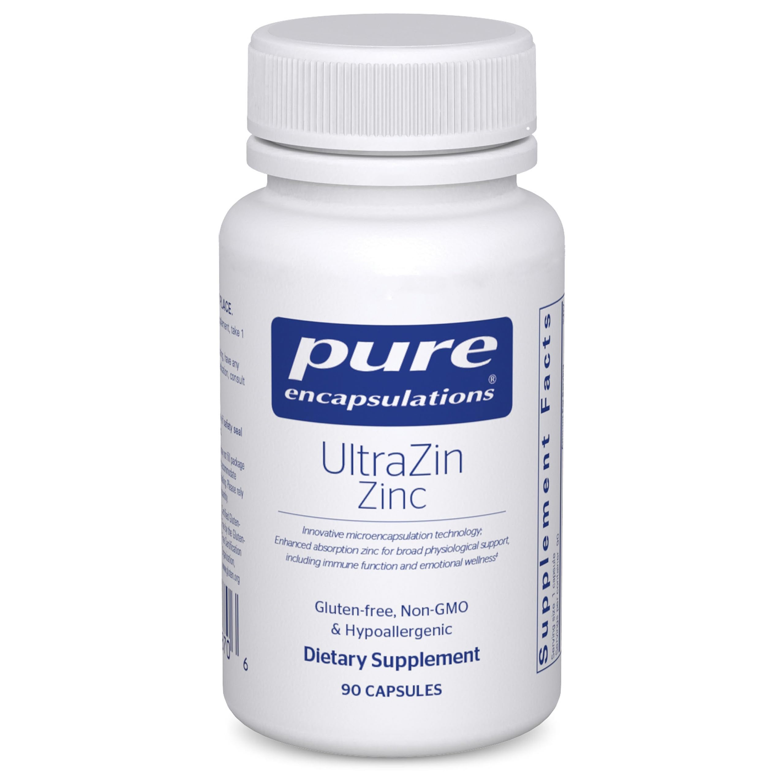 Pure Encapsulations UltraZin Zinc | Enhanced Absorption

