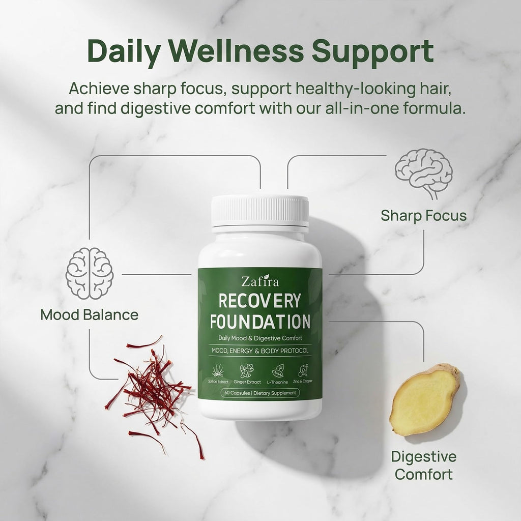 Zafira Recovery Foundation Capsules – Mental Clarity


