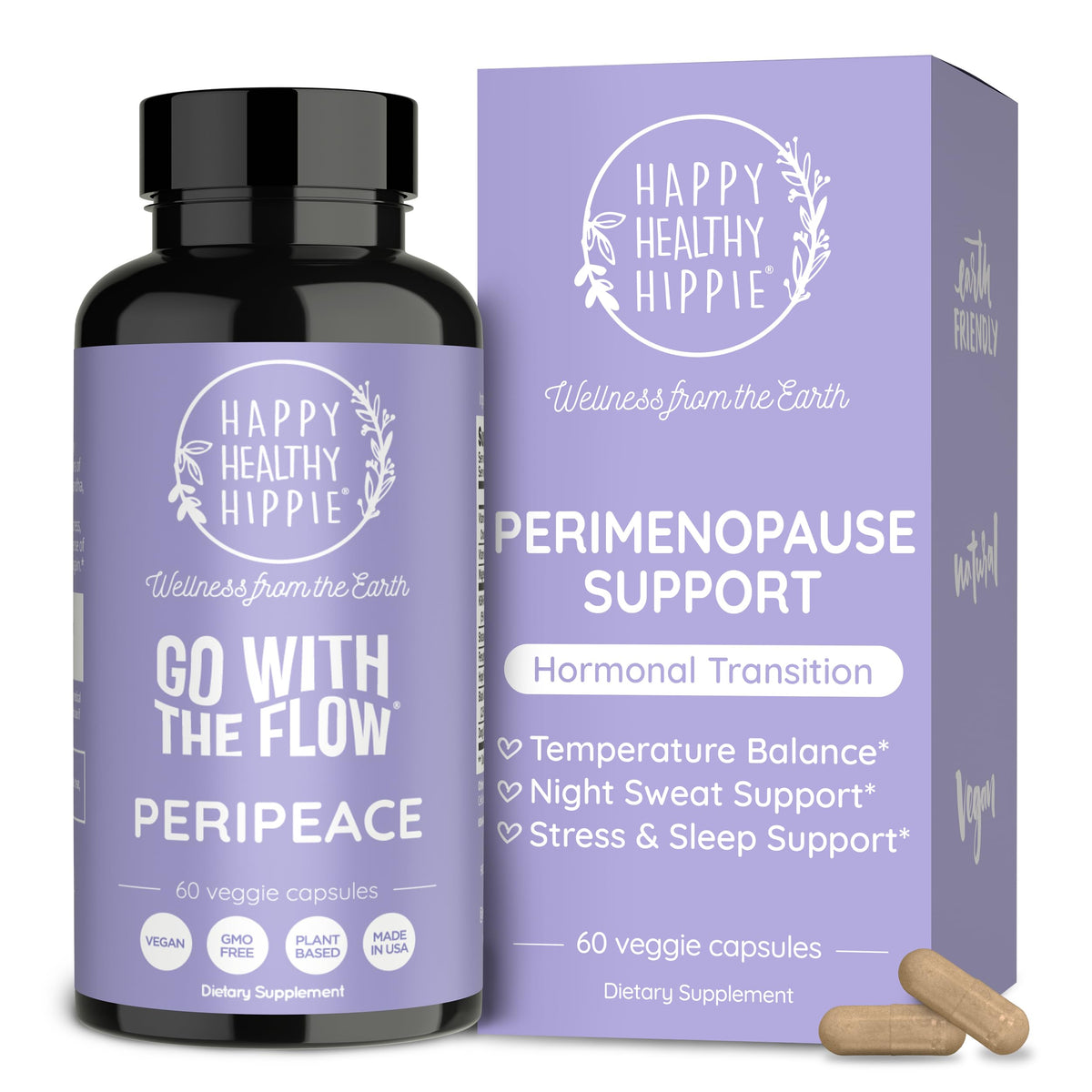 Happy Healthy Hippie Hormone Balance Herbal Supplement