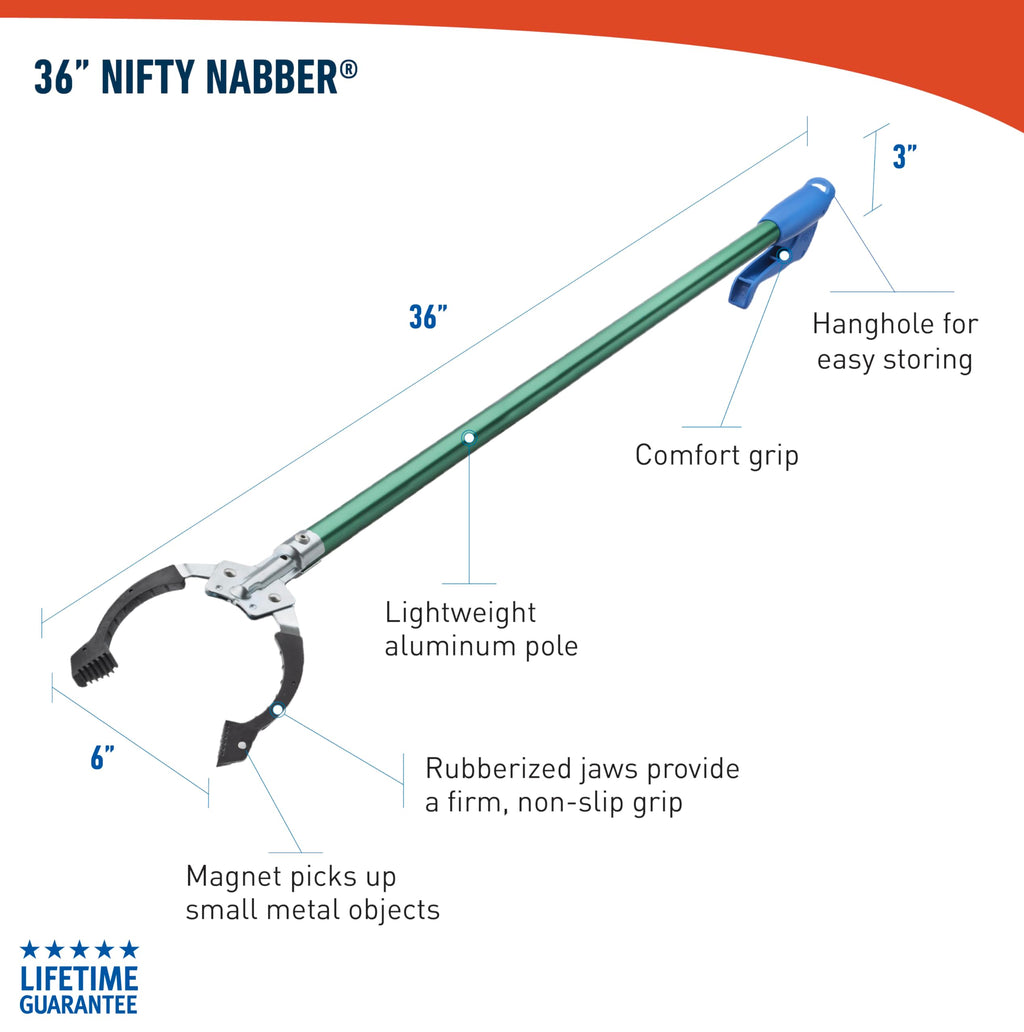 Unger Professional Nifty Nabber Reacher Grabber Tool

