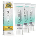 LIVFRESH Toothpaste Gel - SLS-Free Dental Gel for Plaque & Gum Health