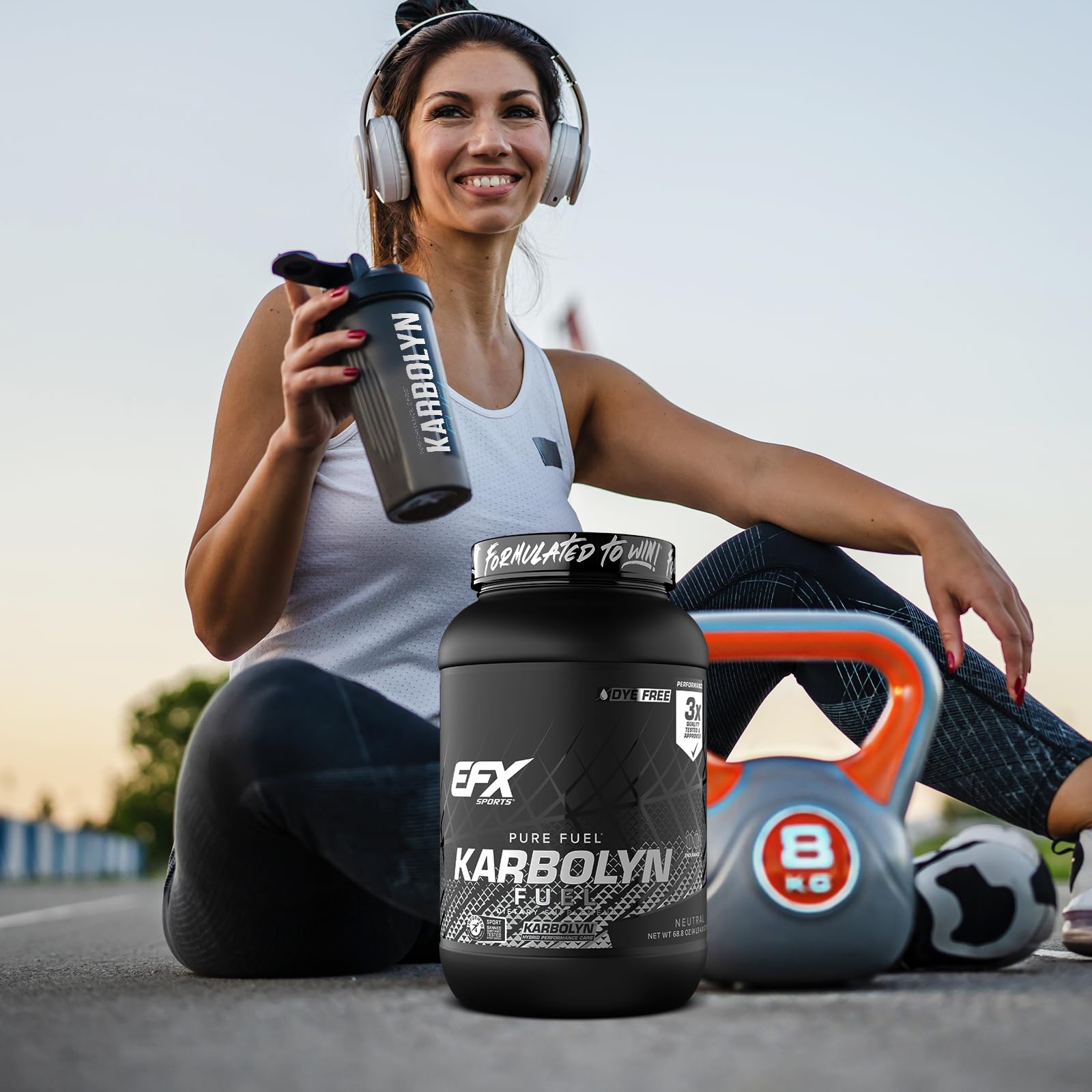 EFX Sports Karbolyn Fuel Carbohydrate Powder for Fast Energy

