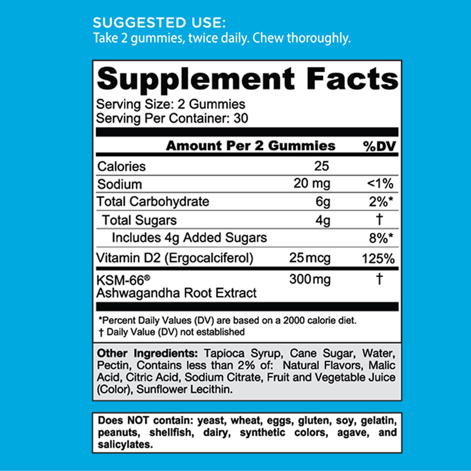 Goli Ashwagandha & Vitamin D Gummies

