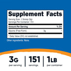 Nutricost Glycine Powder Non-GMO Gluten Free

