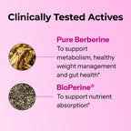 HUM Berberine Supplement for Metabolic Health | BioPerine

