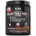 Zeal Electrolyte Powder - 90 Servings - Zero Sugar, BCAAs, B-Vitamins