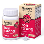 Renzo's Kids Dissolvable Iron Supplement | Sugar-Free Tabs

