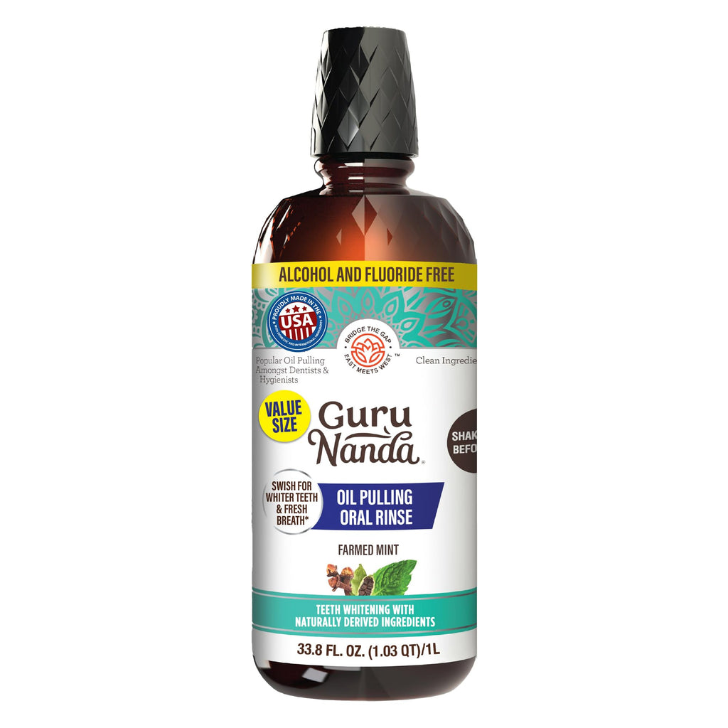 GuruNanda CocoMint Oil Pulling Mouthwash

