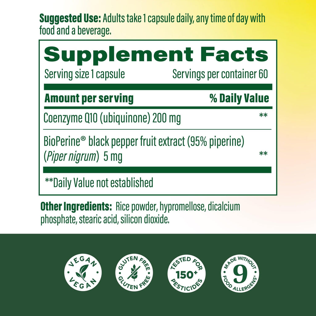 MegaFood CoQ10 High Absorption | Energy Support

