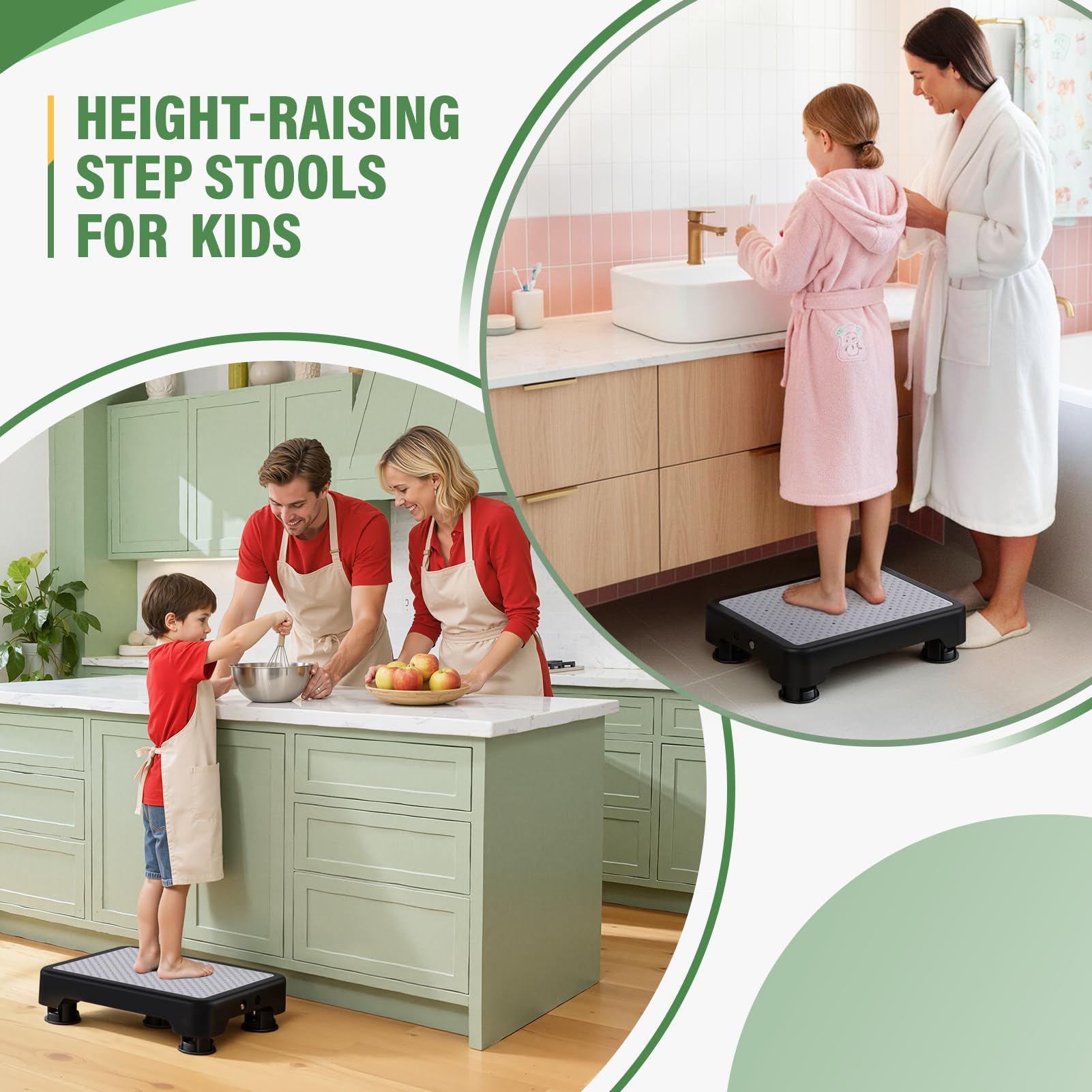 SOYO Mobility Step Stool - Non-Slip Portable

