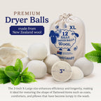 Handy Laundry Wool Dryer Balls - Natural Fabric Softener

