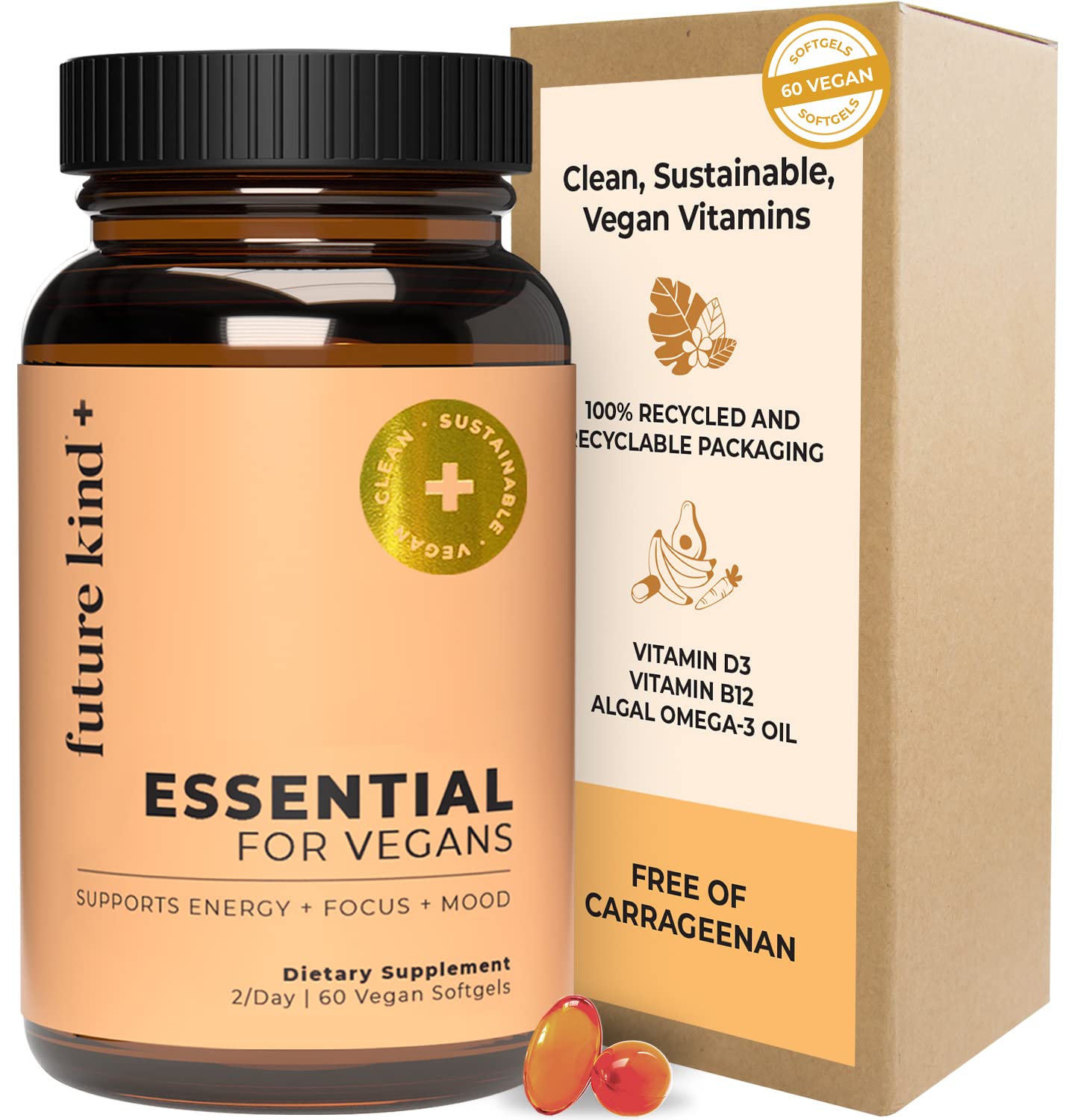 Future Kind Daily Multivitamin – Energy & Clarity – Vegan

