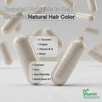 Gray Hair Rescind with Catalase - Hair Vitamins

