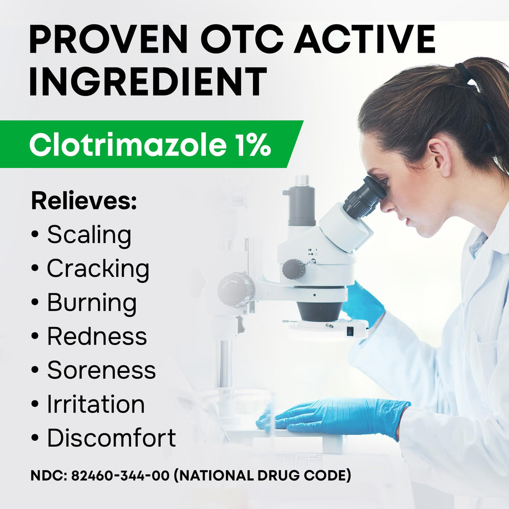Clotrimazole Antifungal Cream by SimplyVital

