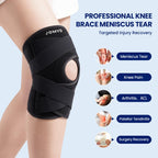 JOMVD Knee Brace with Side Stabilizers for Knee Pain

