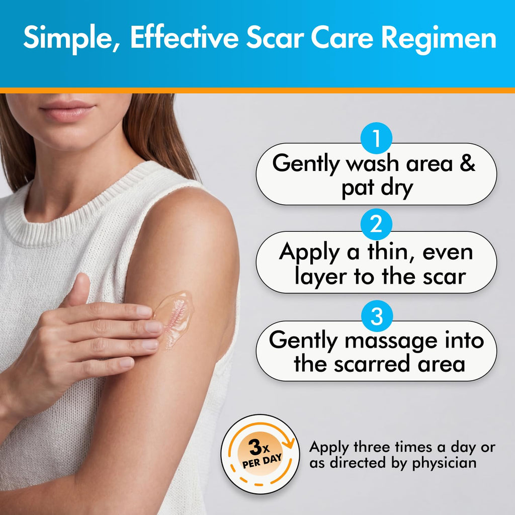 Serica Silicone Scar Gel - Non-Comedogenic, Quick-Dry

