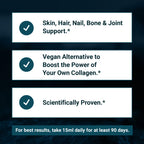ORGONO Living Silica Collagen Booster - Vegan Mineral-Based

