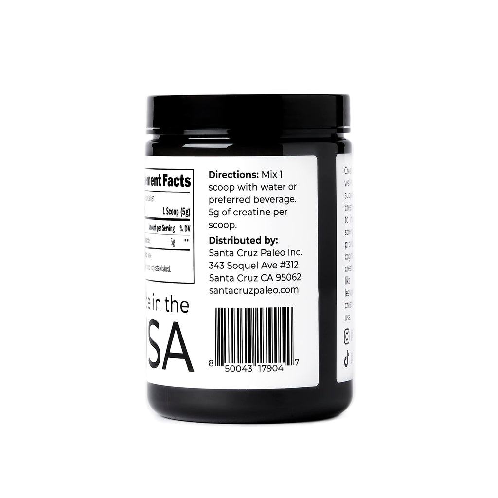 Santa Cruz Paleo Creatine Monohydrate Powder - Unflavored

