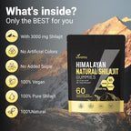 VivoNu Himalayan Shilajit Gummies with Ashwagandha & Gokshura

