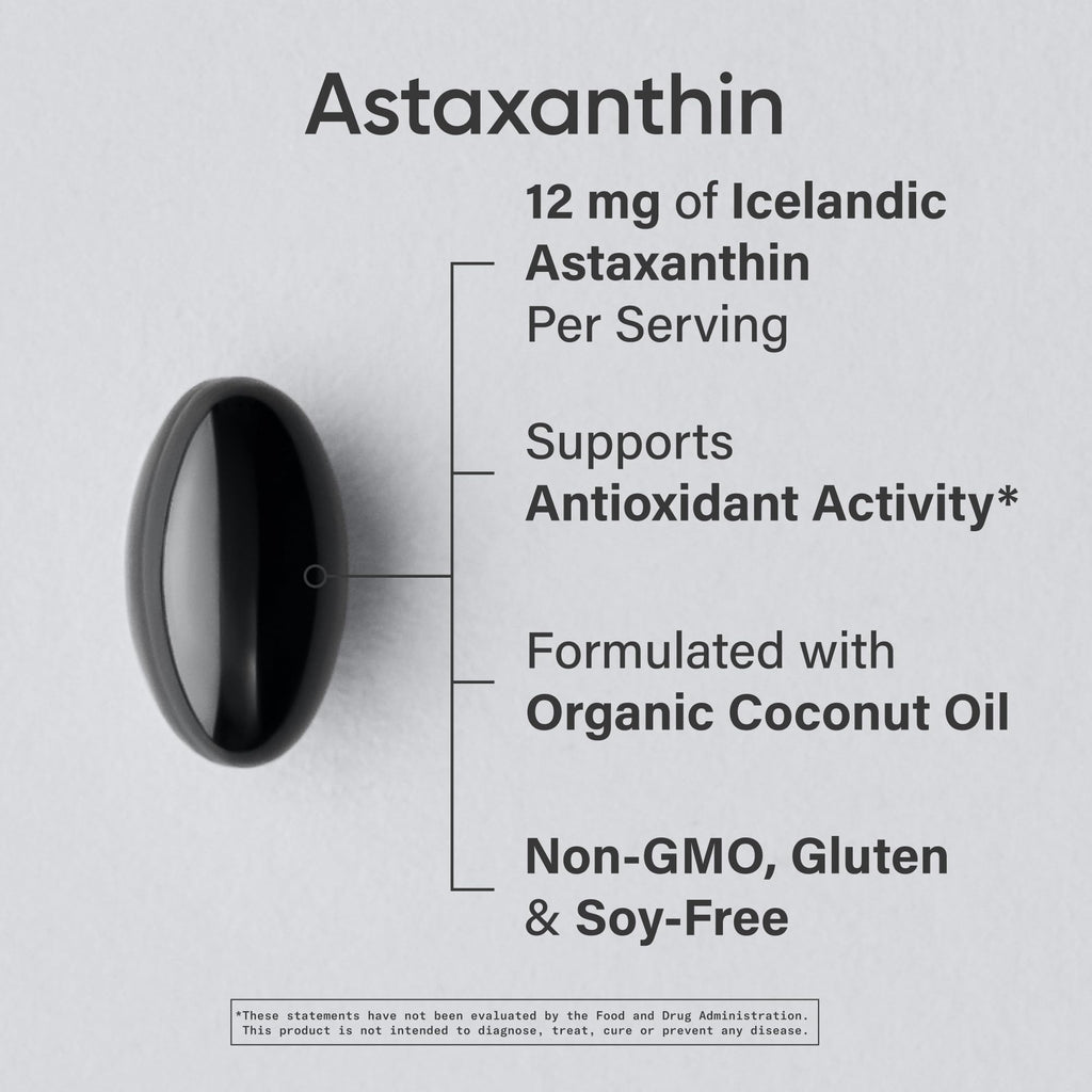 Astaxanthin with Organic Coconut Oil by Sports Research

