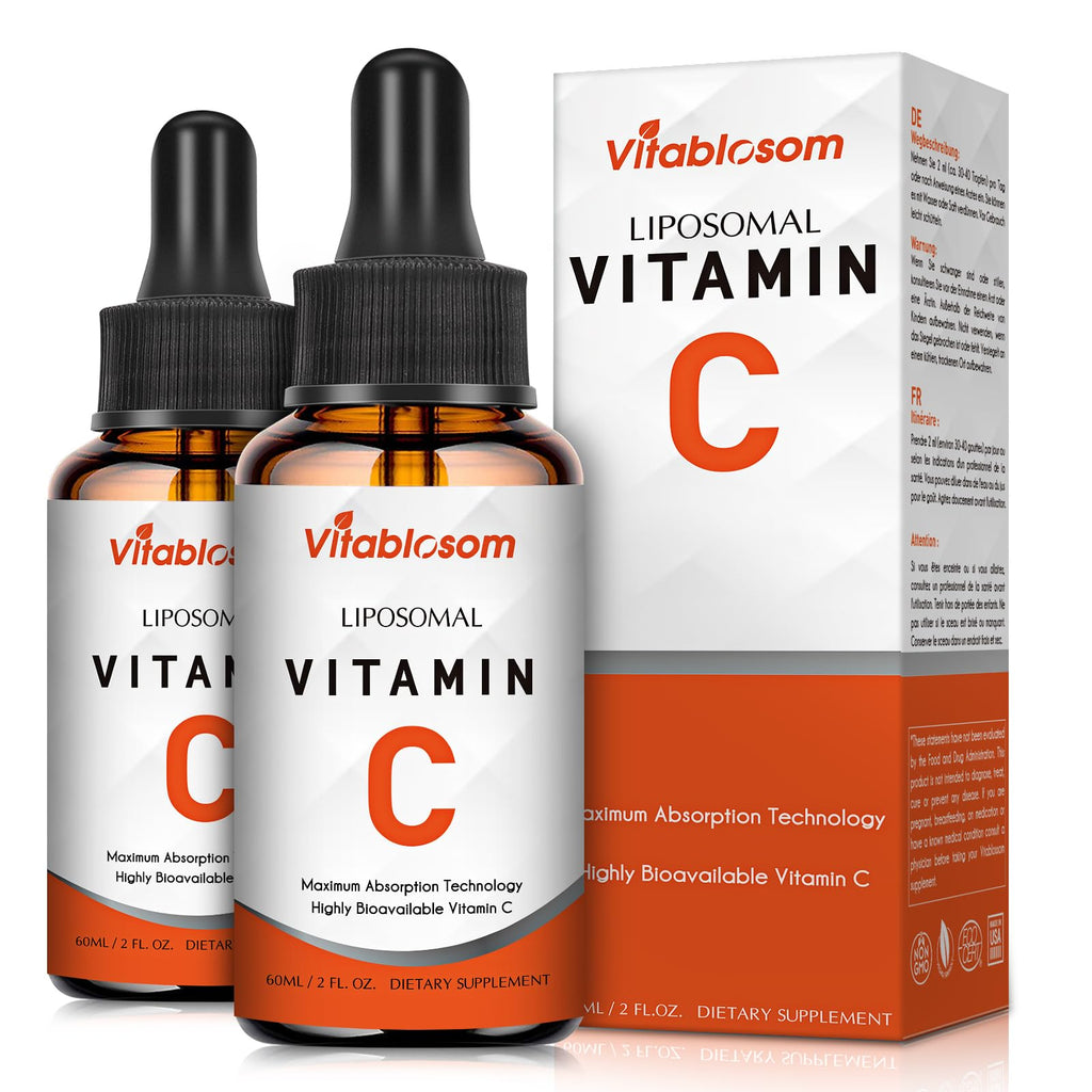 Vitablosom Liposomal Vitamin C Liquid 2000mg Immune Support

