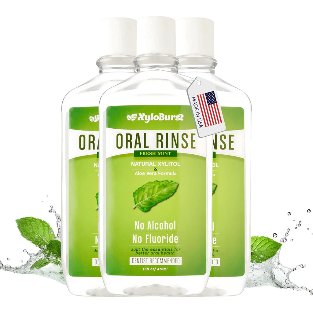 Xyloburst Xylitol Mouthwash - Alcohol-Free & Fluoride-Free


