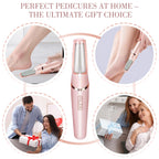 Electric Foot Callus Remover with Two Rollers | Rechargeable


