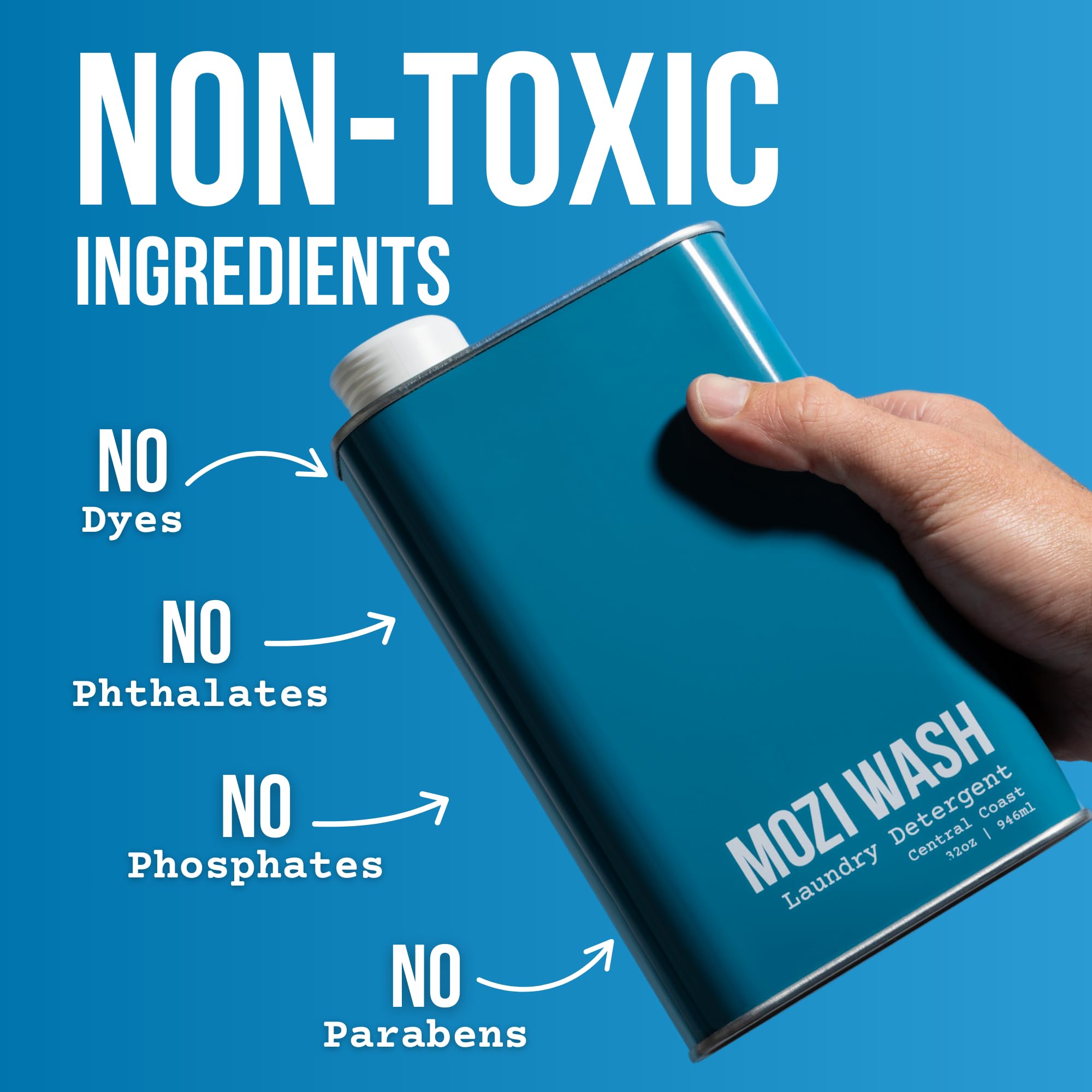 Mozi Wash Laundry Detergent Liquid Eco-Friendly

