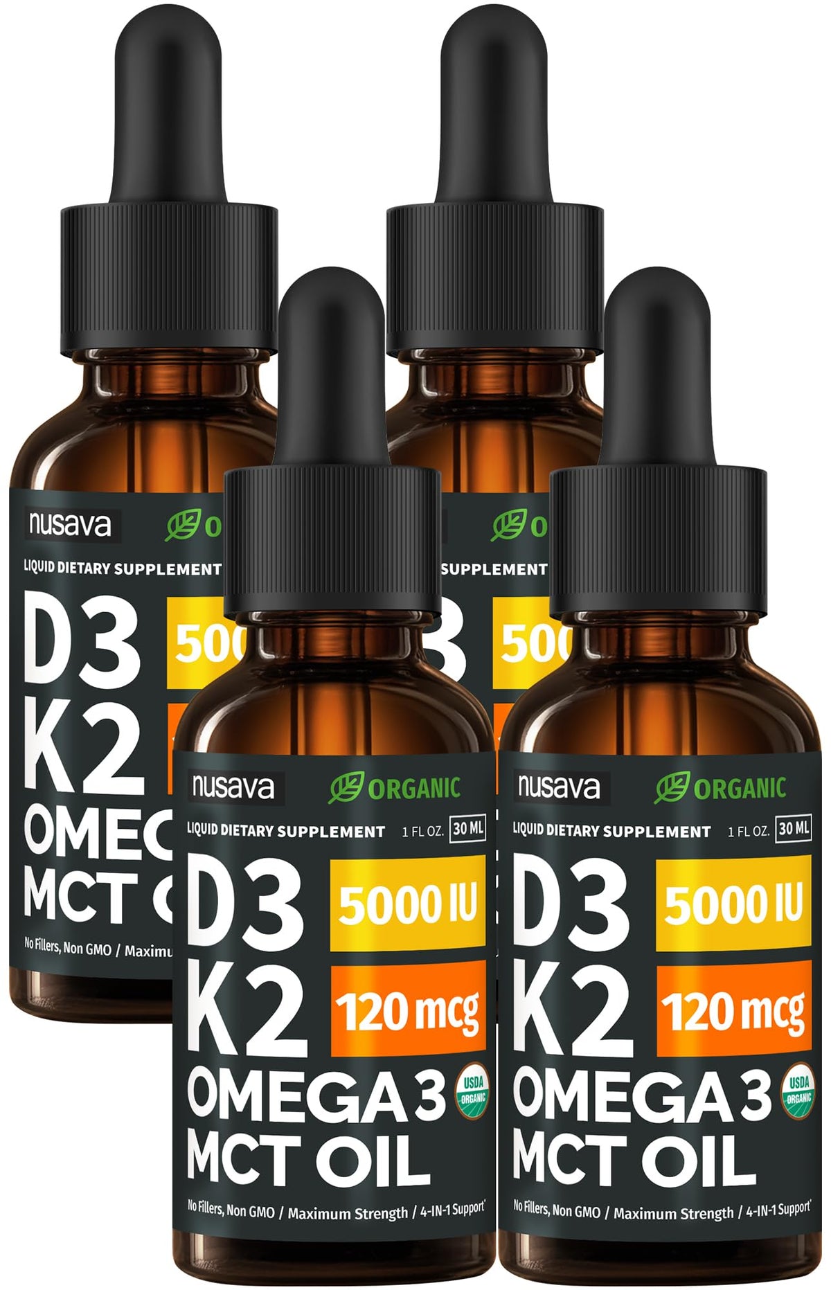 Vitamin D3 K2 Liquid Drops with Omega-3