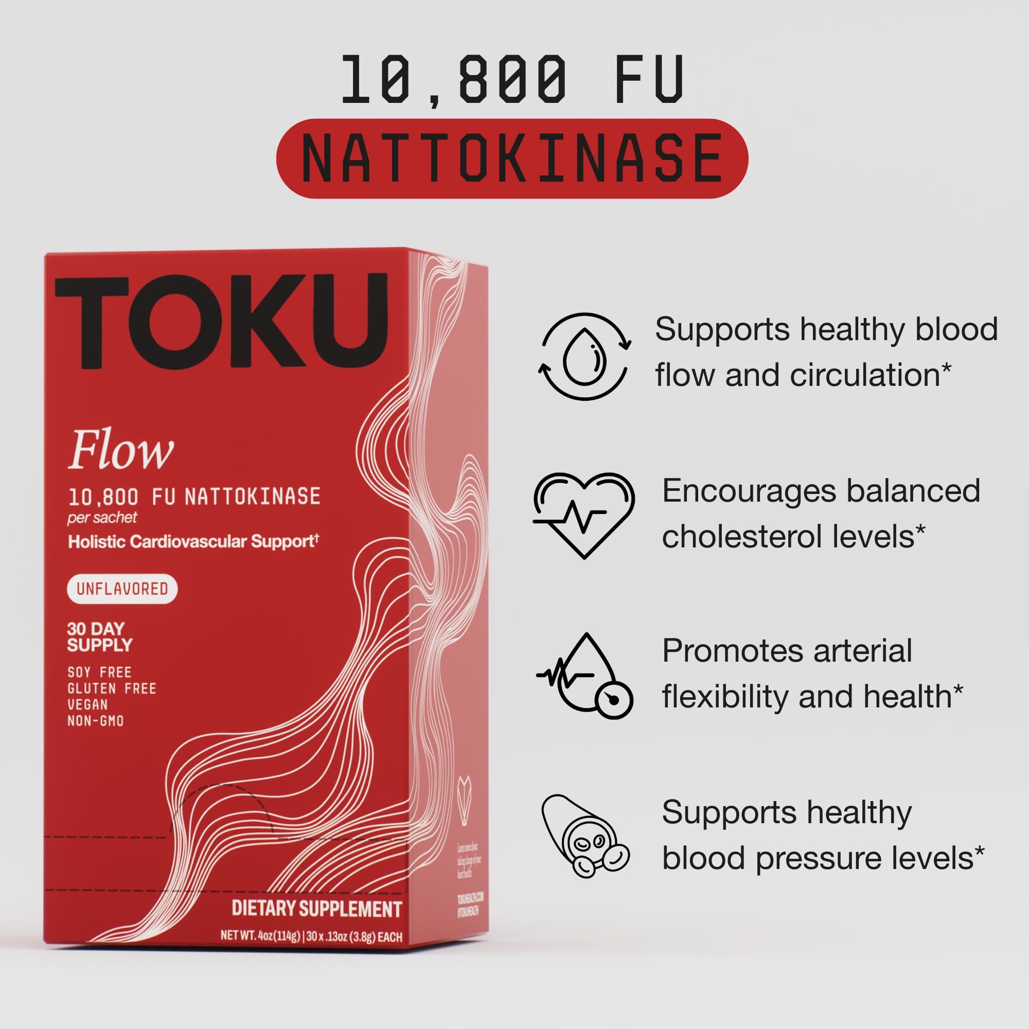 Toku Nattokinase Daily Circulation Support Powder


