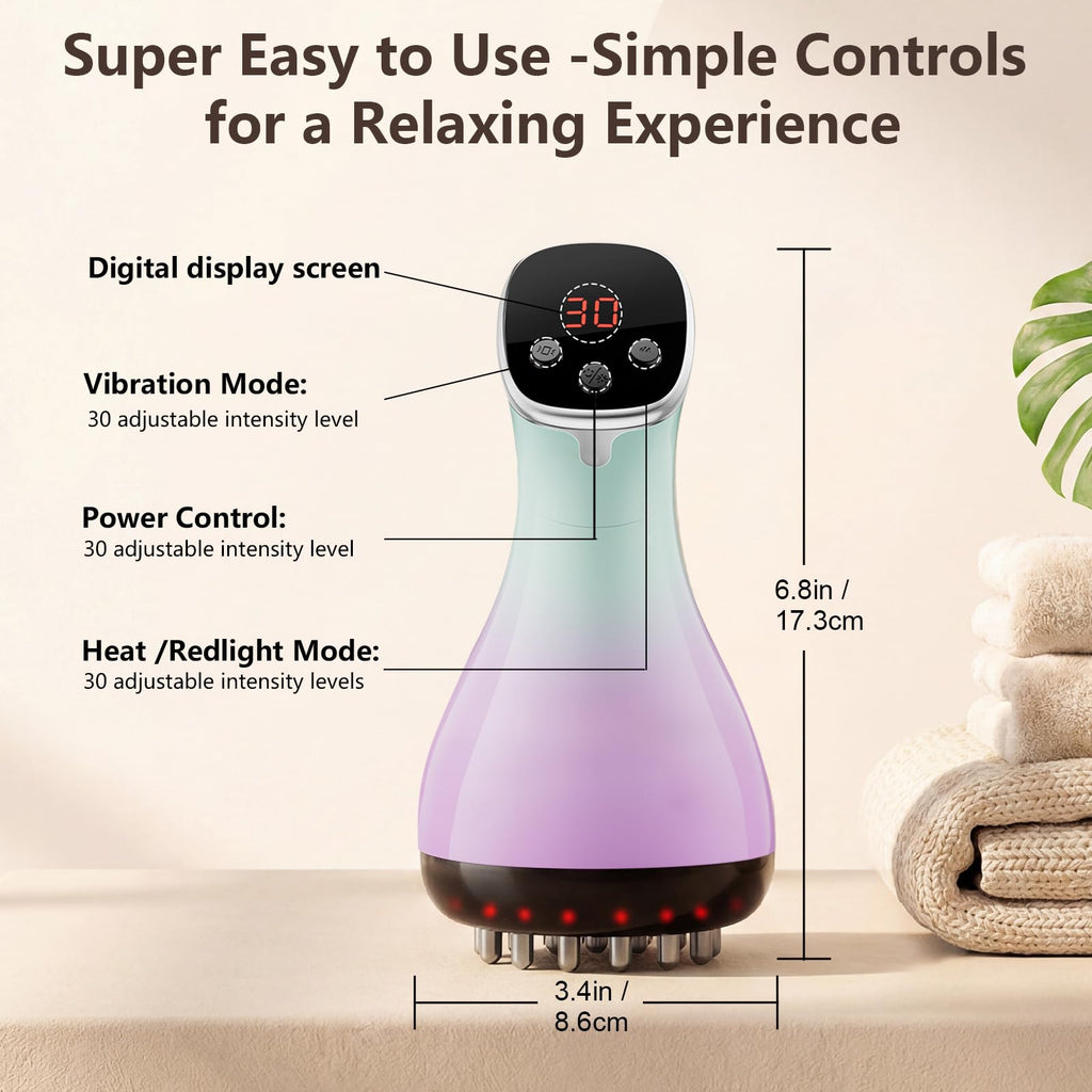 Lymphatic Drainage Massager - 4-in-1 Body Sculpting Tool

