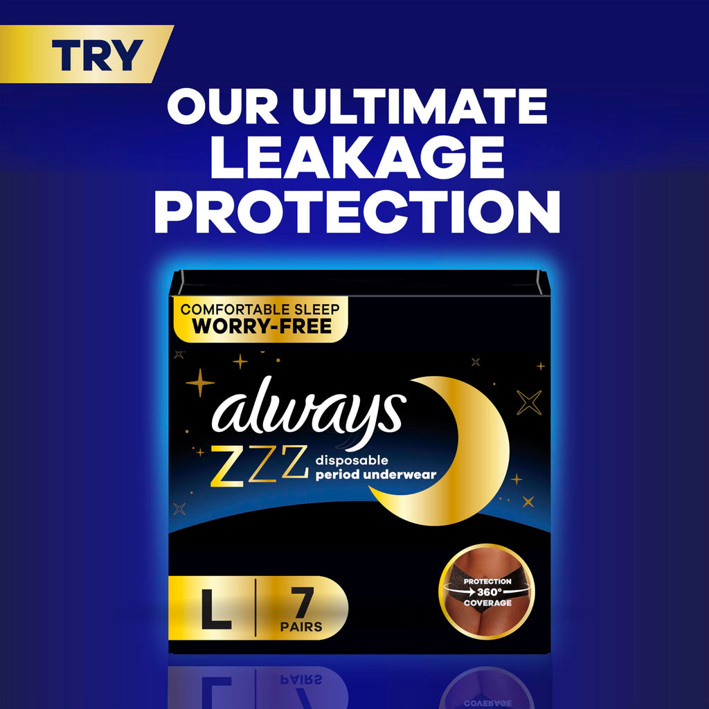 Always Maxi Overnight Pads with Wings Extra Heavy Unscented

