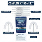 Teeth Whitening Kit for Trays - Enamel Safe At-Home Whitening

