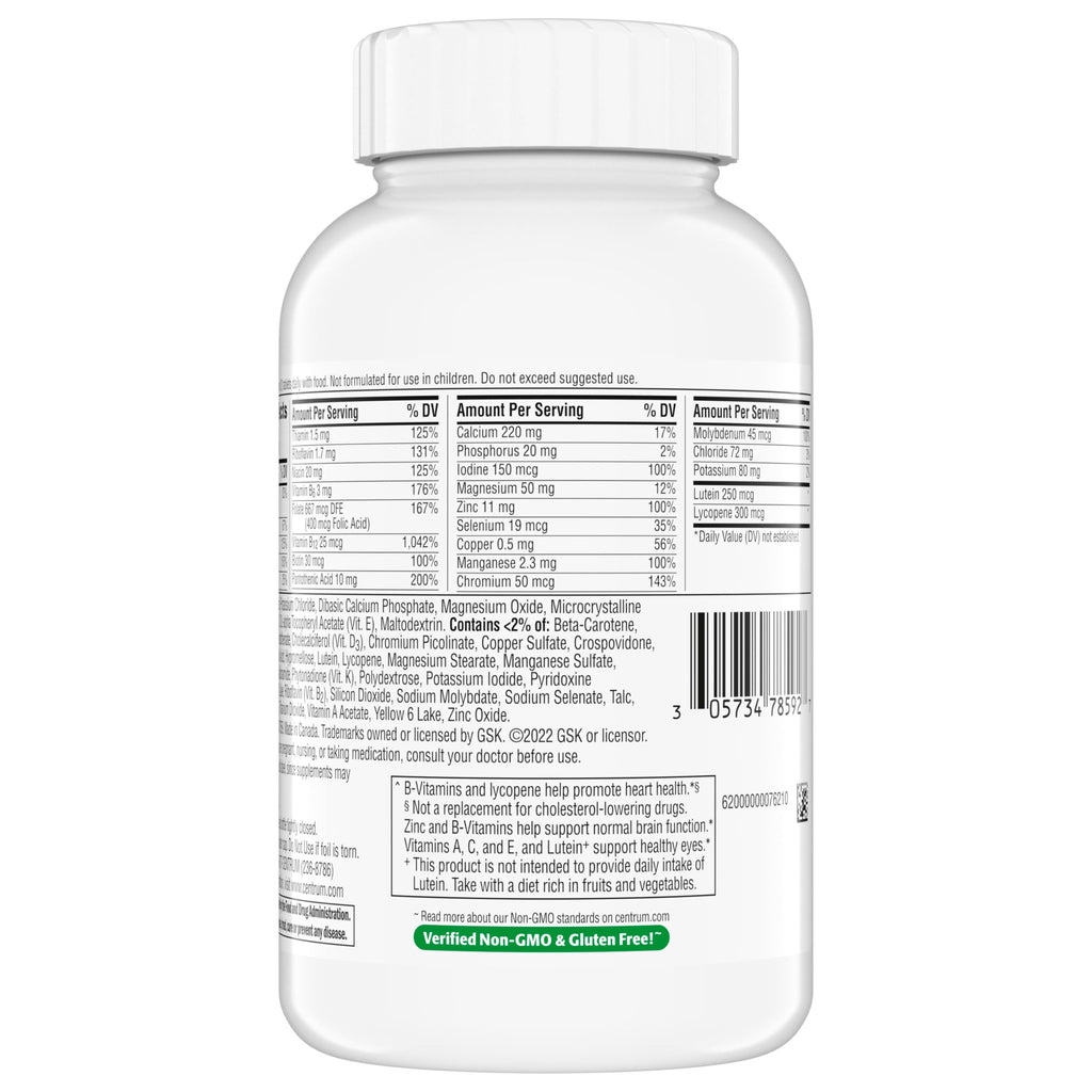 Centrum Minis Silver Multivitamin for Adults | Eye Health

