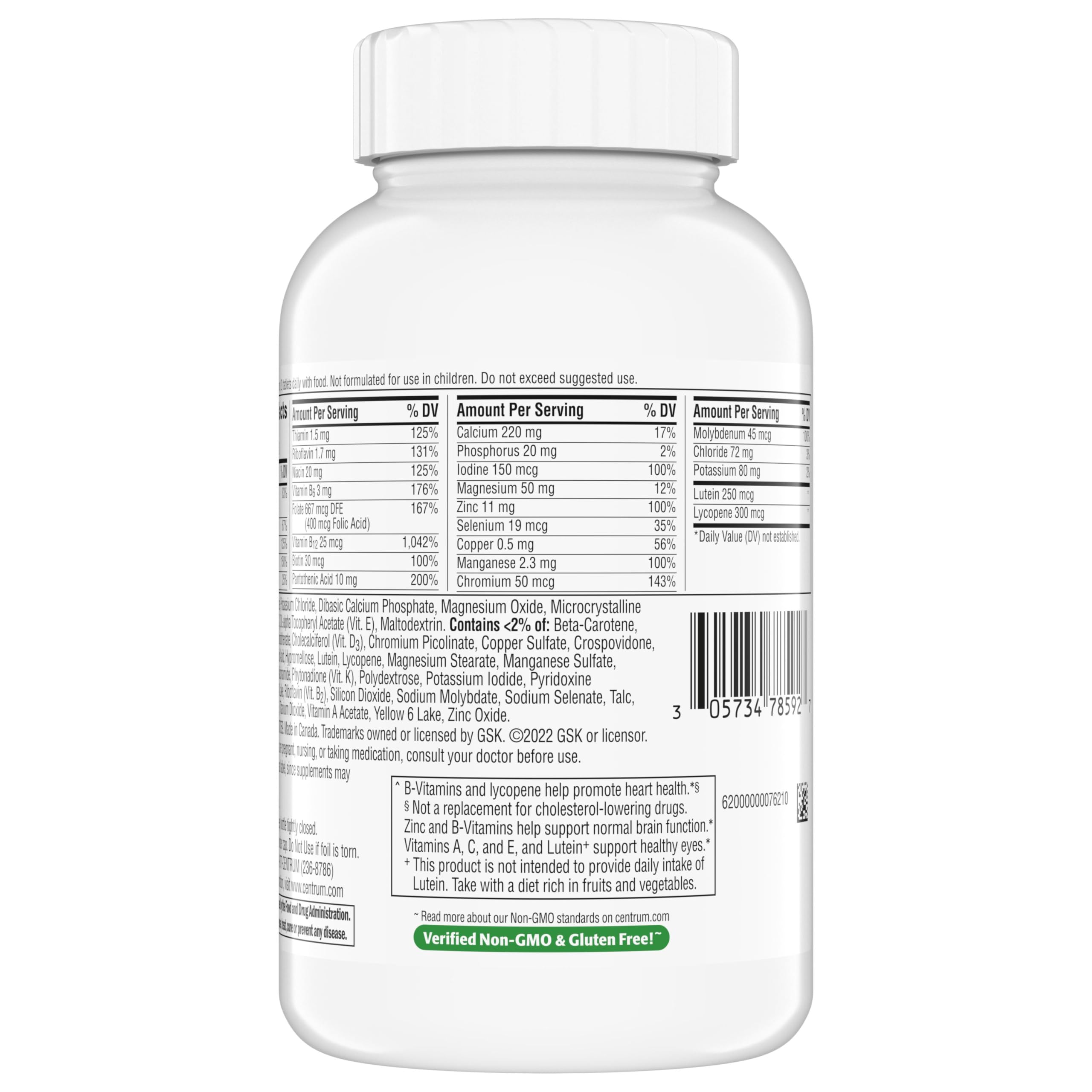 Centrum Minis Silver Multivitamin for Adults | Eye Health

