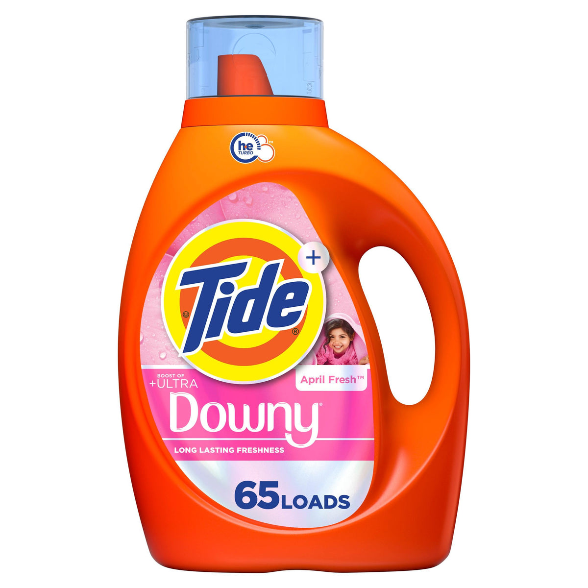 Tide Plus Downy Liquid Laundry Detergent with April Fresh Scent