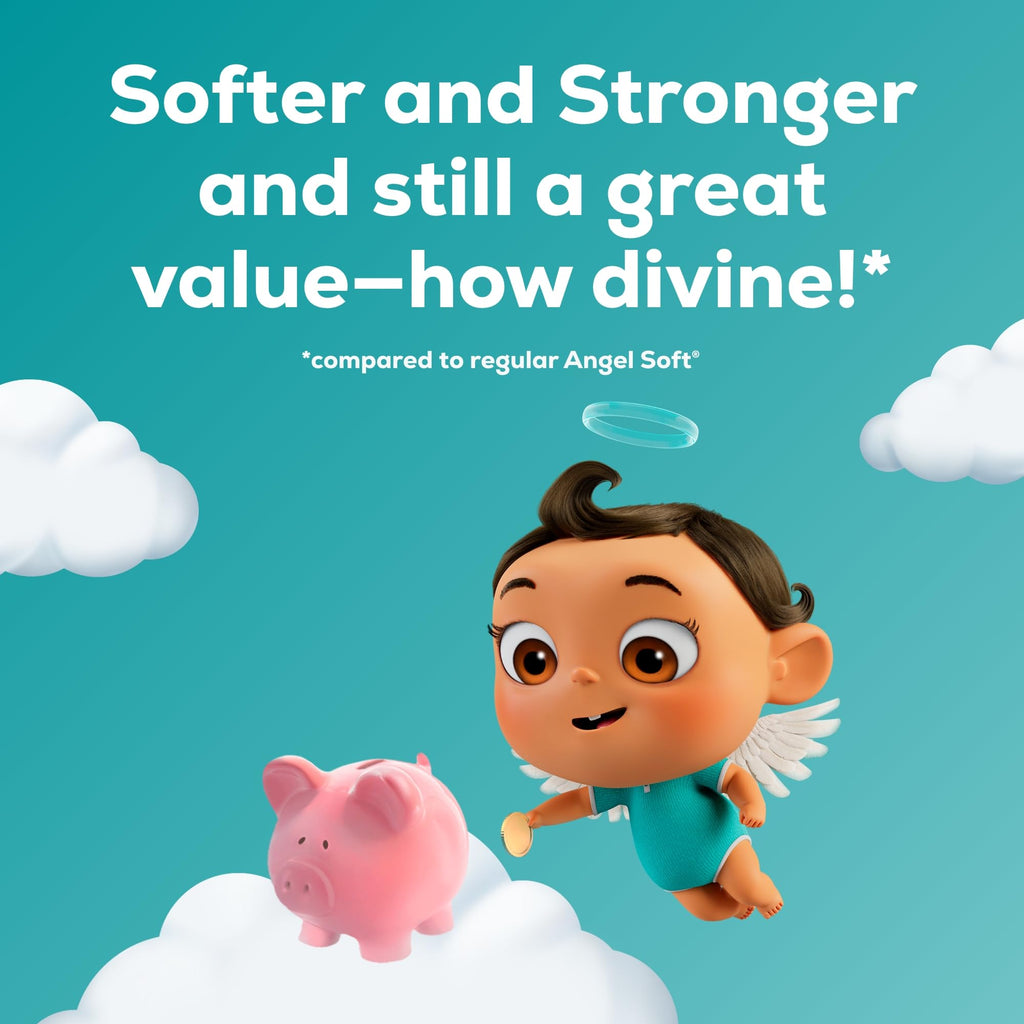 Angel Soft Toilet Paper Ultra Soft and Strong


