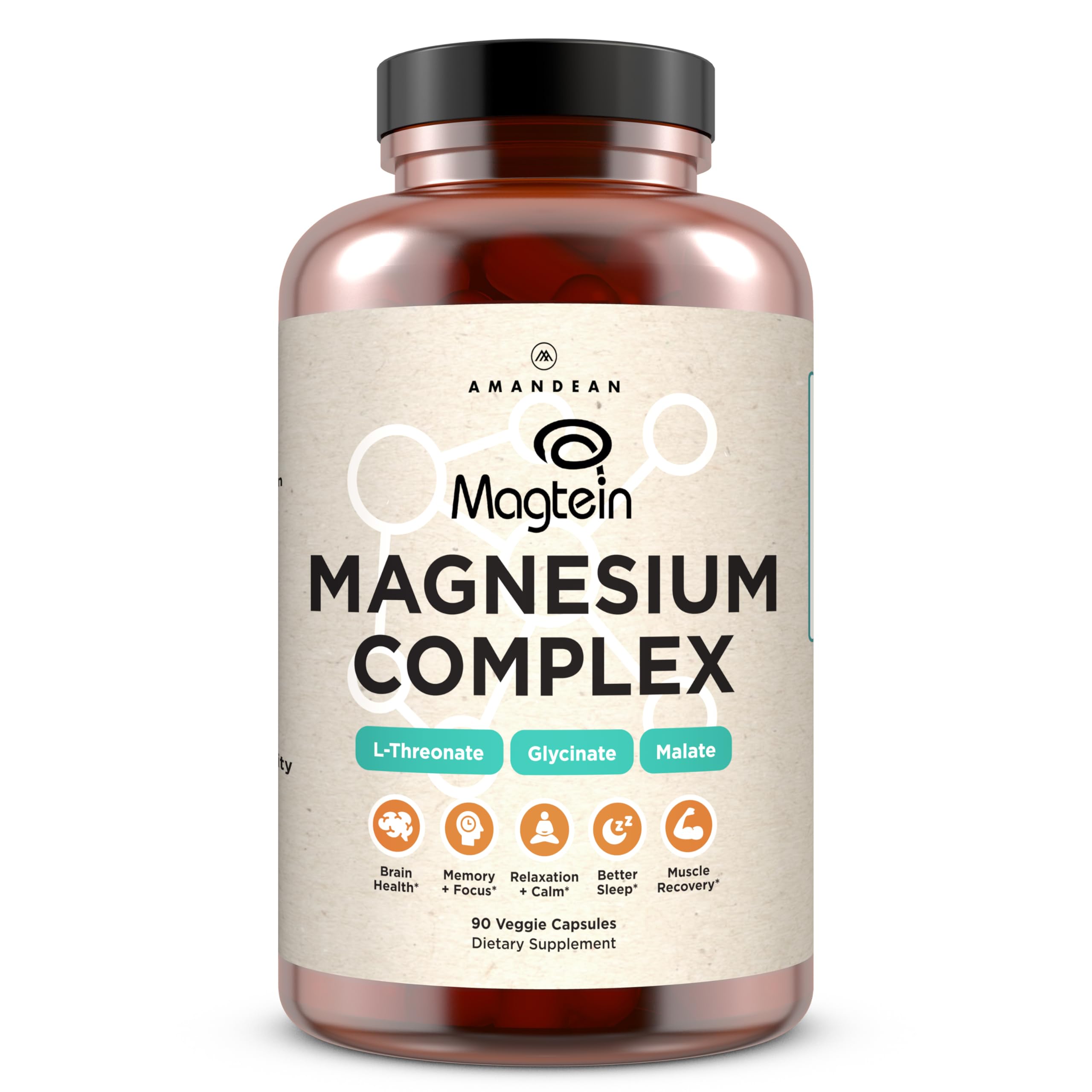AMANDEAN Magtein Magnesium Complex for Brain Health

