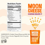Moon Cheese Cheddar Believe It Crunchy Protein Snack

