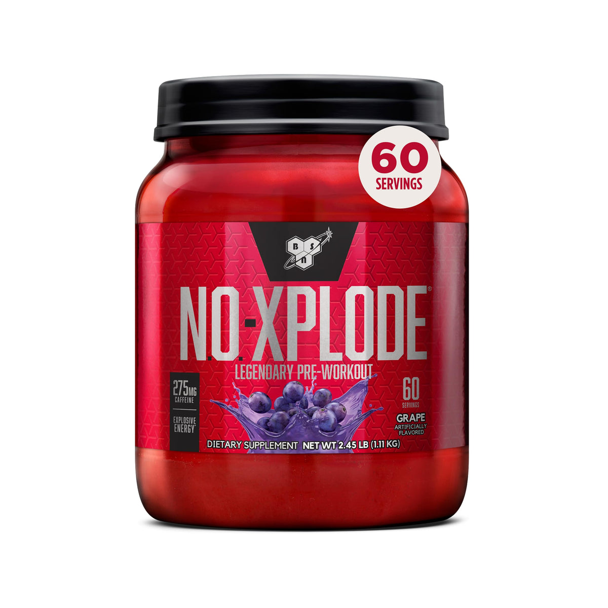 BSN N.O.-XPLODE Pre-Workout Supplement Creatine&Beta-Alanine