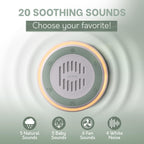Calm Me Plug-In Noise Machine with 20 Sounds

