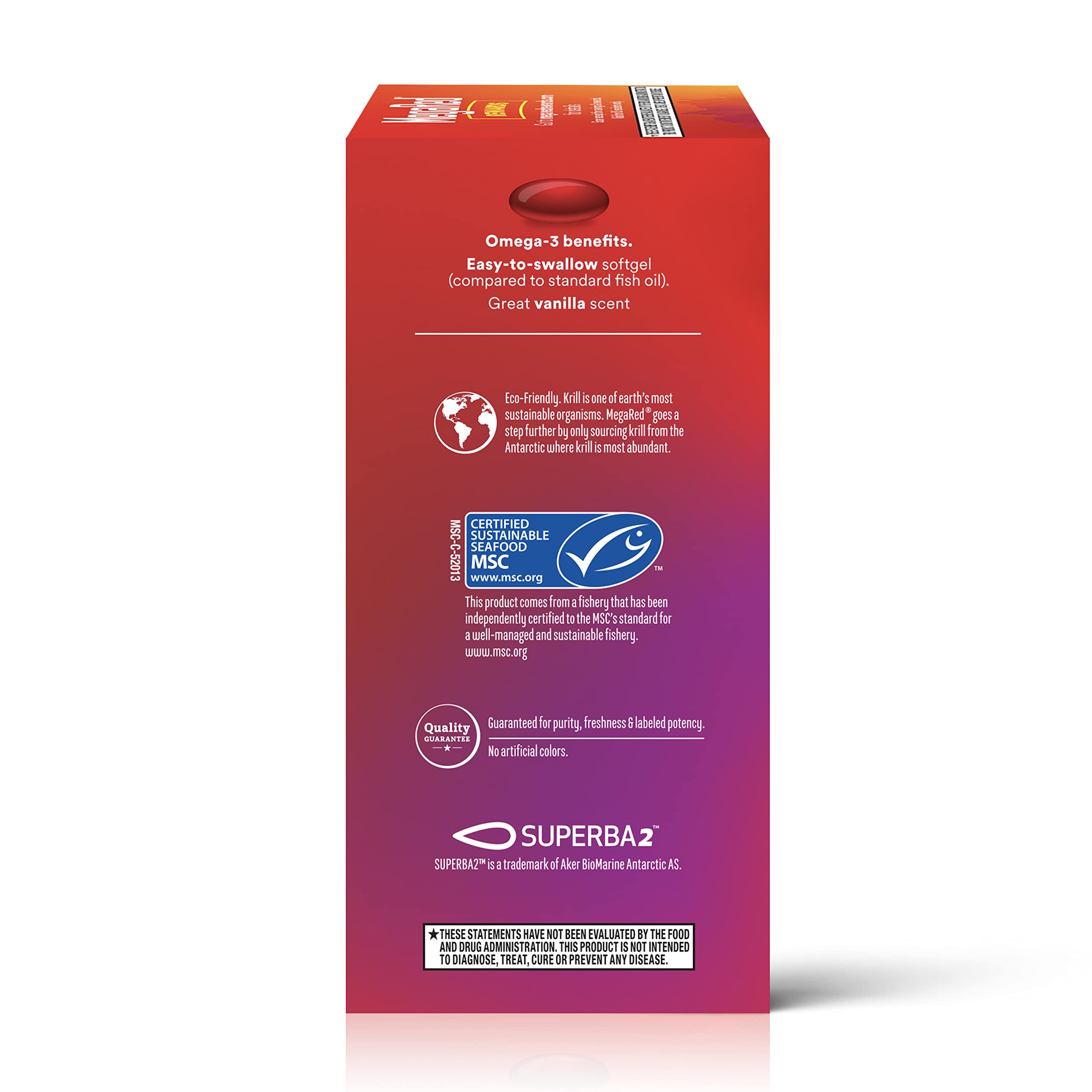 MegaRed Omega-3 Krill Oil Softgels with Astaxanthin

