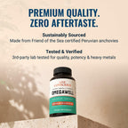 Live Conscious OmegaWell Omega-3 Fish Oil Softgels

