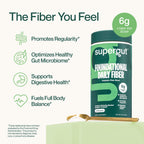 Foundational Daily Fiber Powder by Supergut Prebiotic Blend

