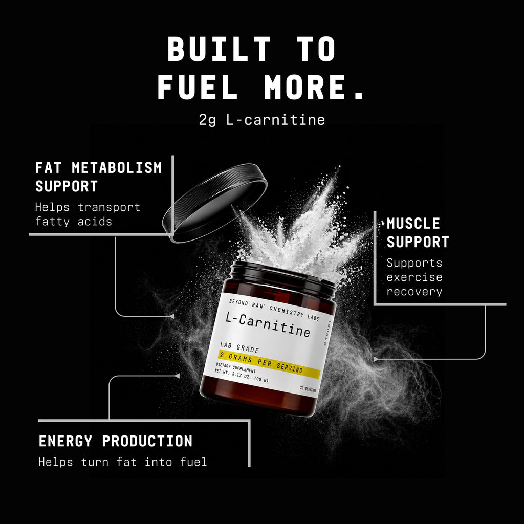 Beyond Raw L-Carnitine Powder | Fatty Acid Metabolism

